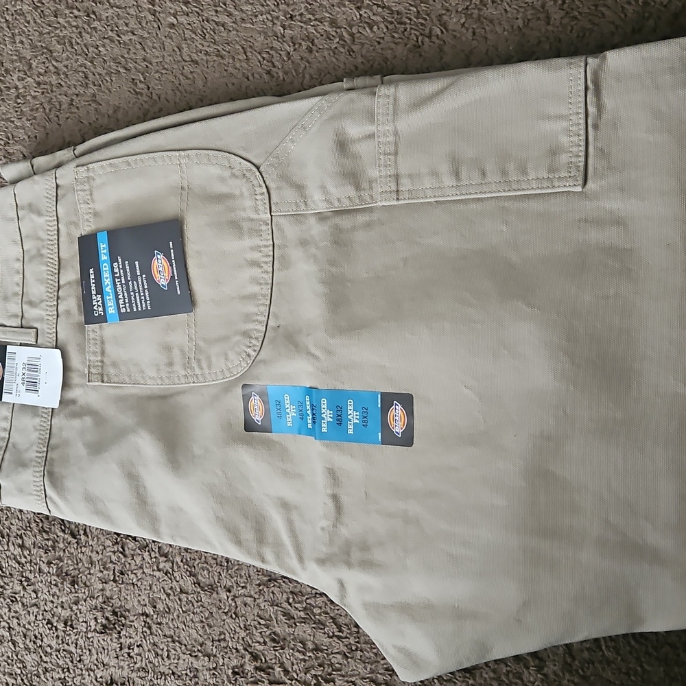 Dickies Men's Beige Cargo Pants